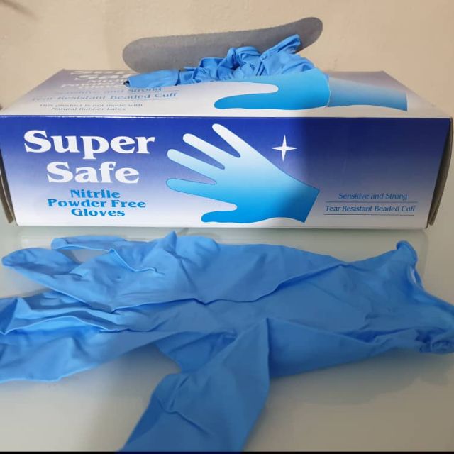 NITRILE GLOVES with certificate (CE & FDA) Shopee Malaysia
