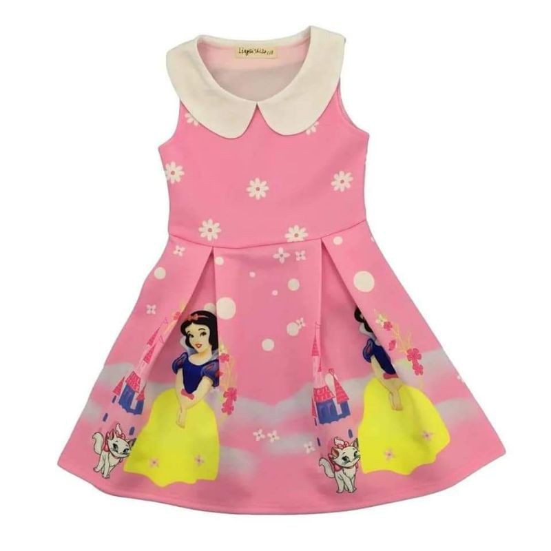 Kids Girl Dress Year 3 to Year 8 (100cm to 140cm) (Ex stock) Shopee