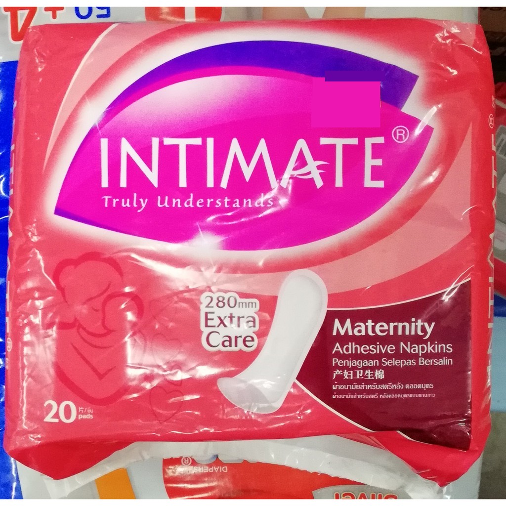 INTIMATE MATERNITY PAD 280mm EXTRA CARE 20s Shopee Malaysia