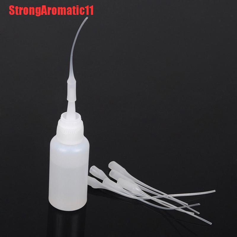 STRO 10pcs instant Super glue dropping tube Nozzle Adhesive ool Tube