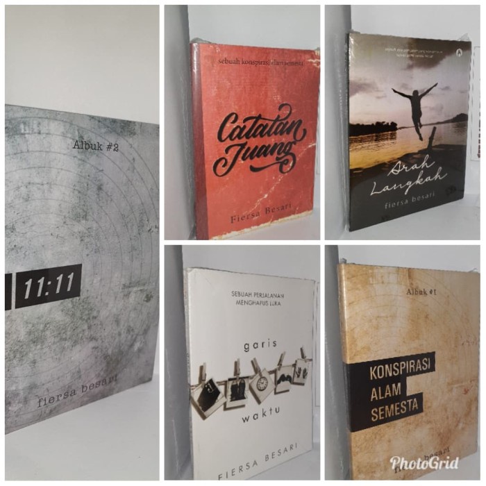 ️ NOVEL FIERSA BESARI 5 Books ️ Shopee Malaysia