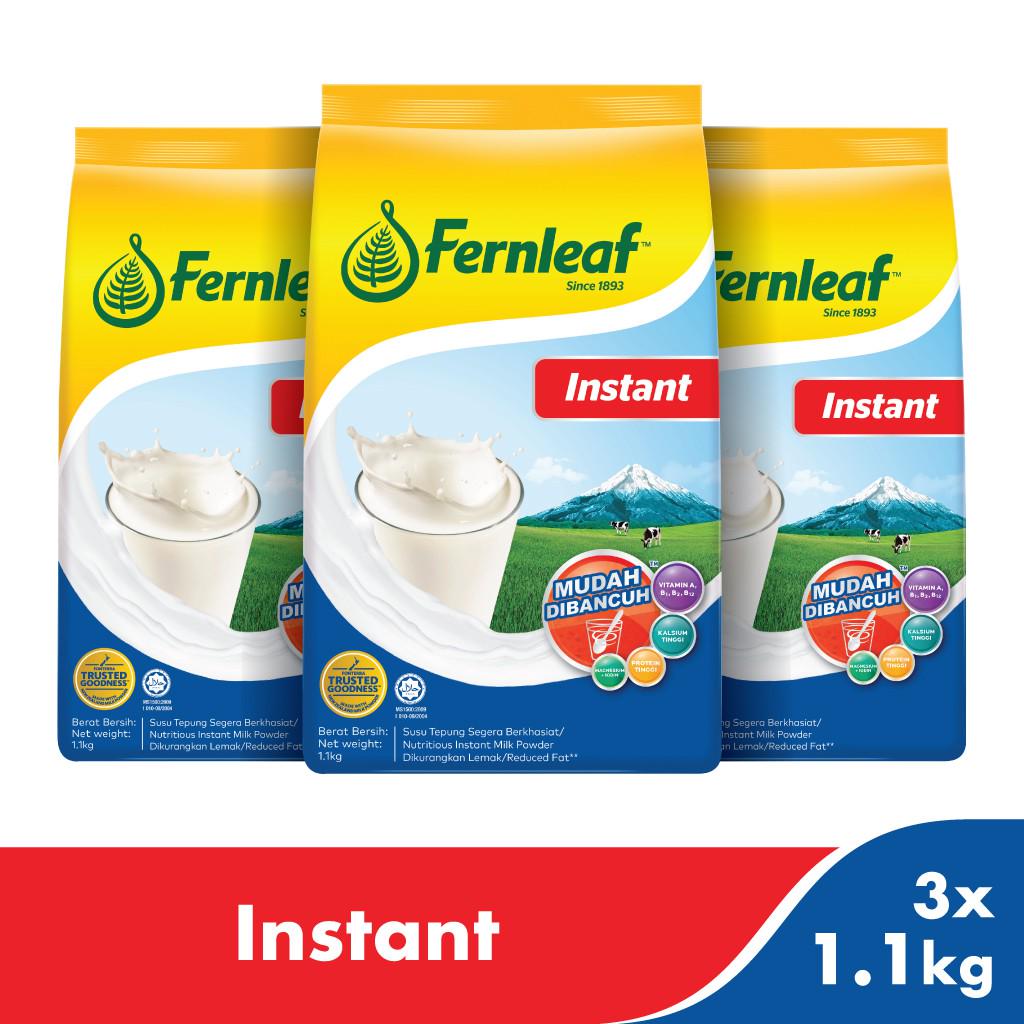 Fernleaf Instant Milk Powder 1.1kg x 3 Shopee Malaysia