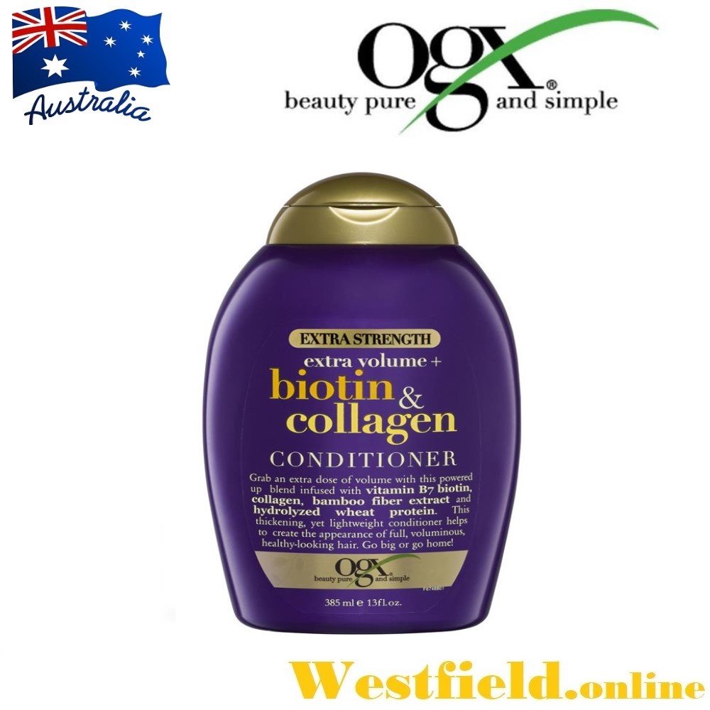 [Australia Import] OGX Biotin & Collagen Hair Conditioner ( 385ml