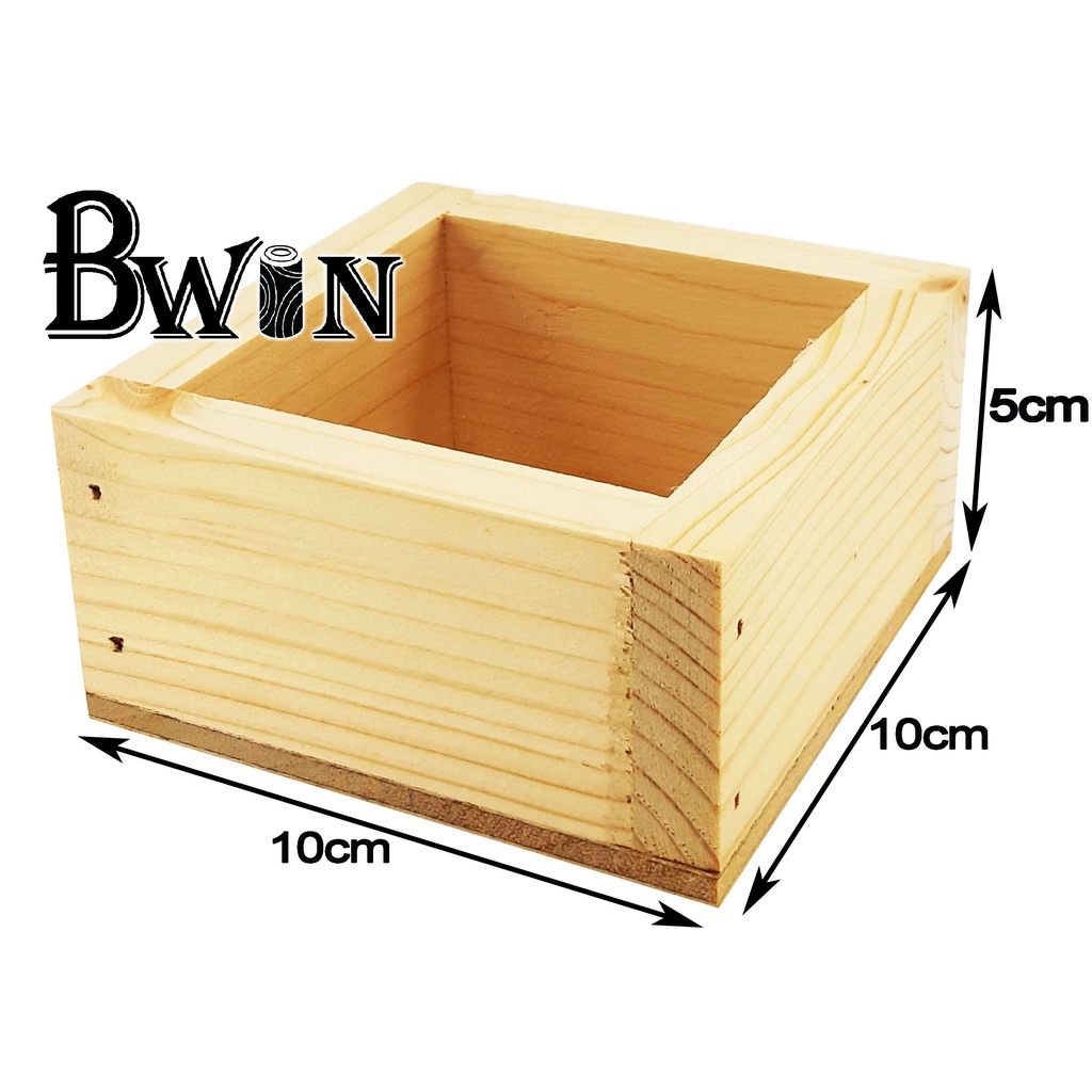 (Hot)Pine Wood Box Decoration B001 Shopee Malaysia