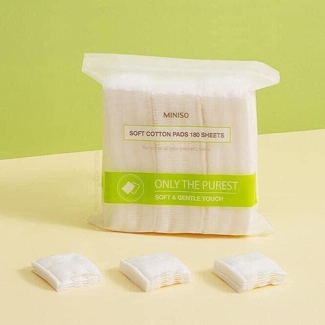 Miniso Makeup Remover 180 Pieces Shopee Malaysia