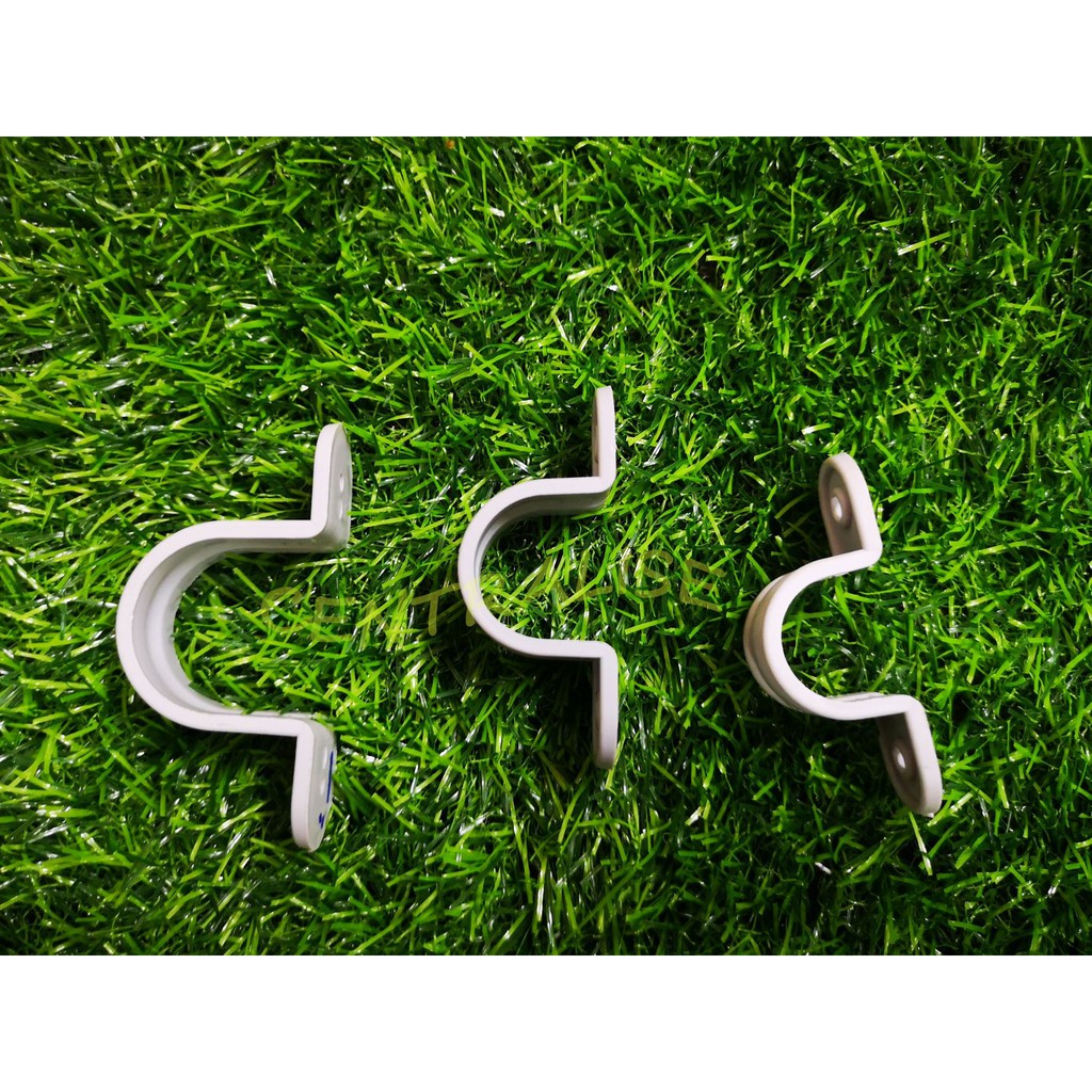 15mm100mm PVC PIPE CLIP(1/2" 4") PVC Pipe U Clip Grey Colour