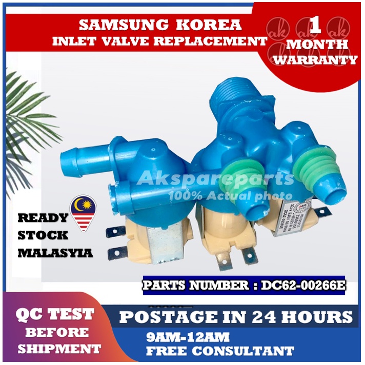 Samsung Washing machine water inlet valve ( Korea) DC6200266E Triple