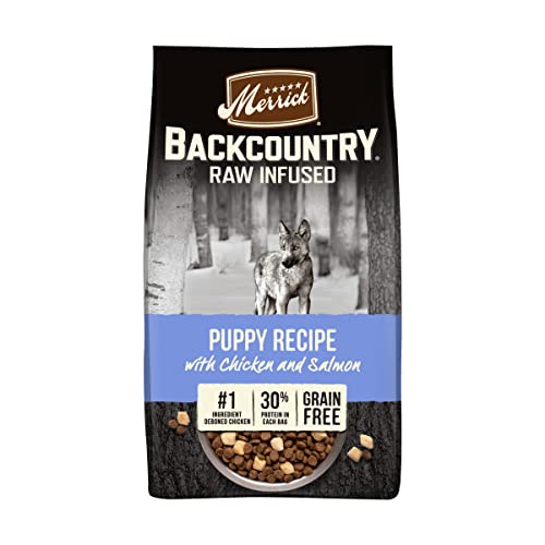 Merrick Backcountry Raw Infused Grain Free Puppy Food Recipe, Freeze