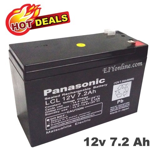 Panasonic Rechargeable Battery 12V 7.2Ah _0711002 Shopee Malaysia