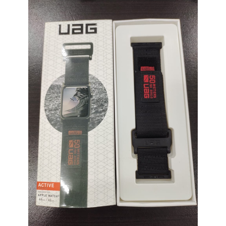UAG Active Velcro Strap for Apple Watch 42 / 44mm *Box Dented* Shopee