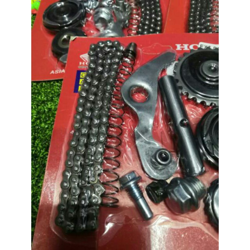 TIMING CHAIN RANTAI ROLLER SET HONDA EX5 EHP HIPOWER /CLASS // DREAM