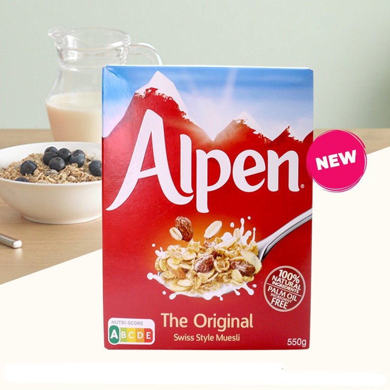 Alpen Breakfast Cereal 550g Shopee Malaysia