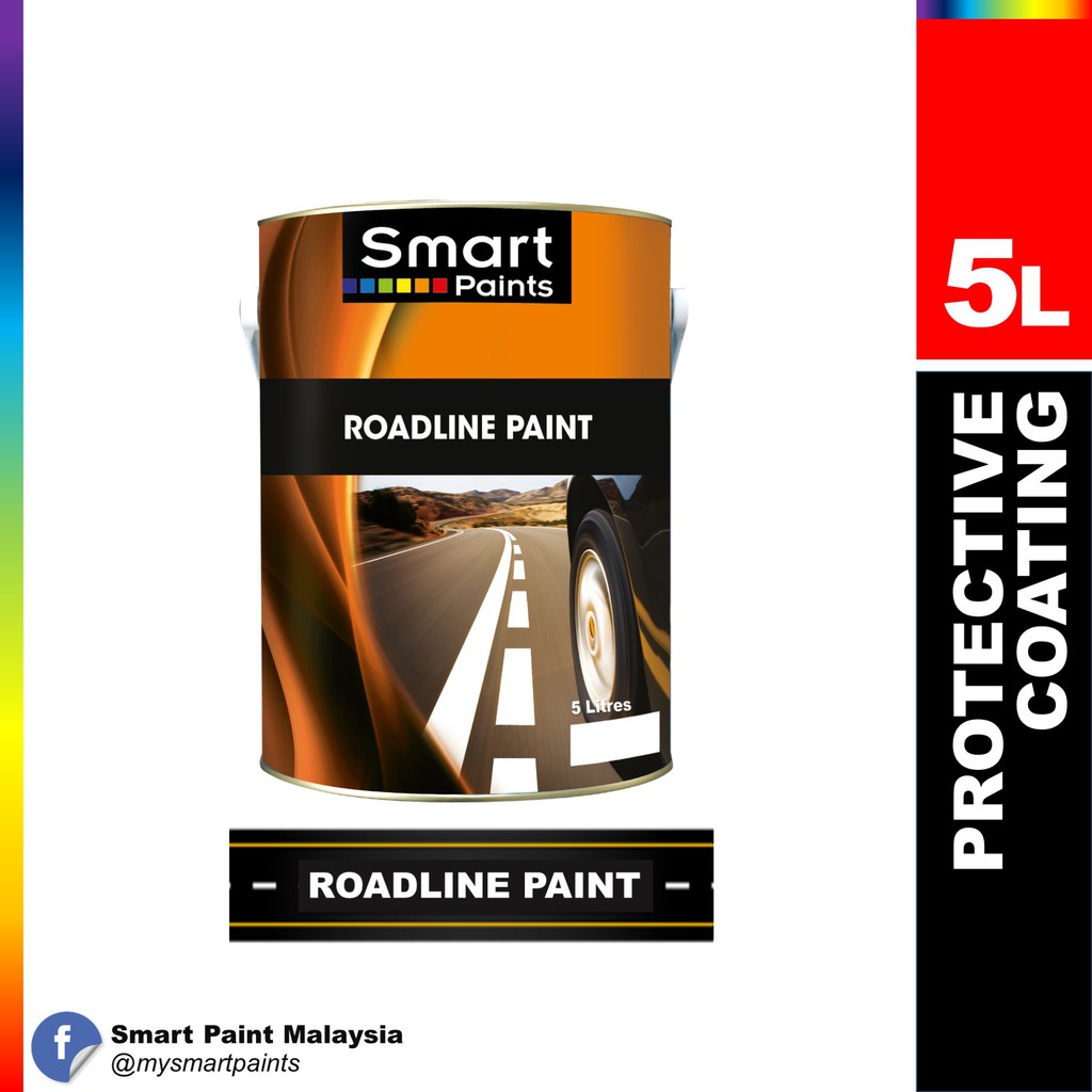 5L Smart Paints Solvent Base Roadline Paint Road Line Marking Paint