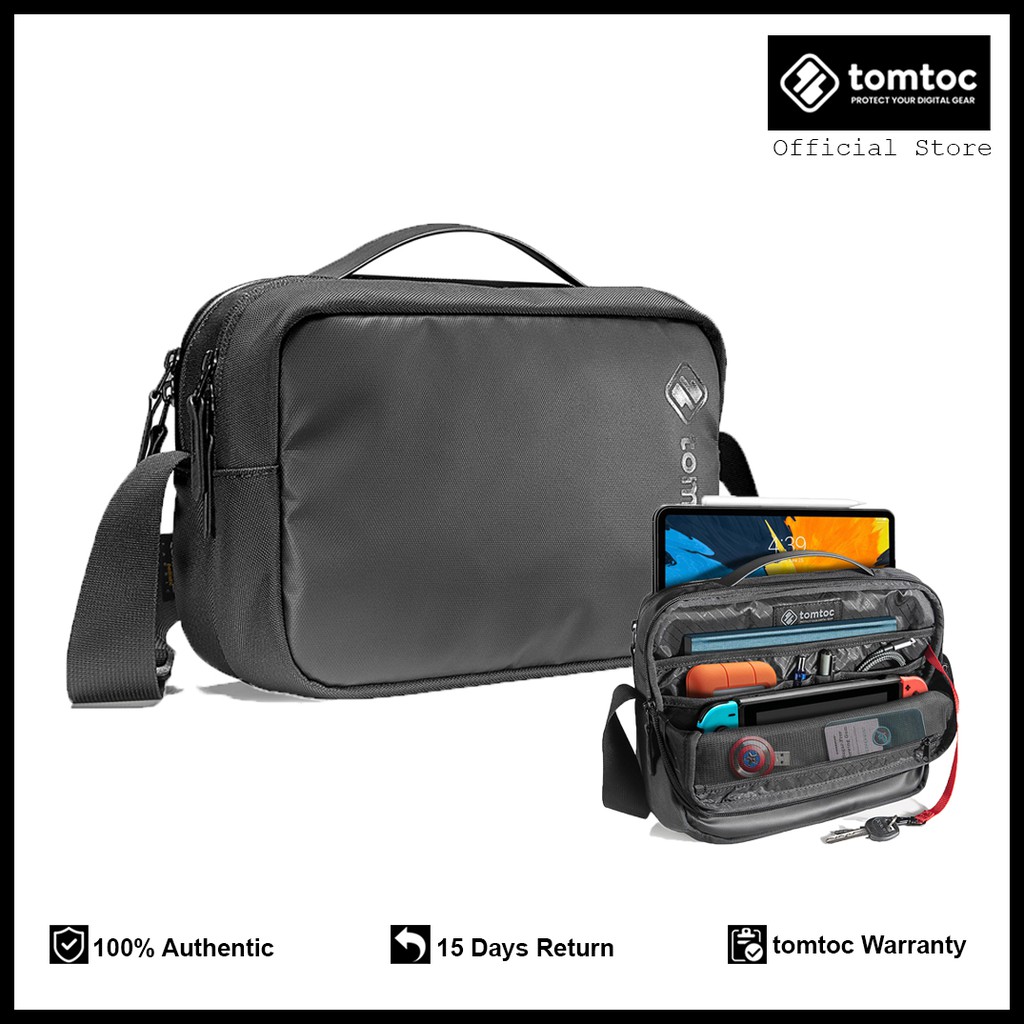 tomtoc Urban Commute Crossbody Tablet Shoulder Bag iPad 10.2 iPad Air