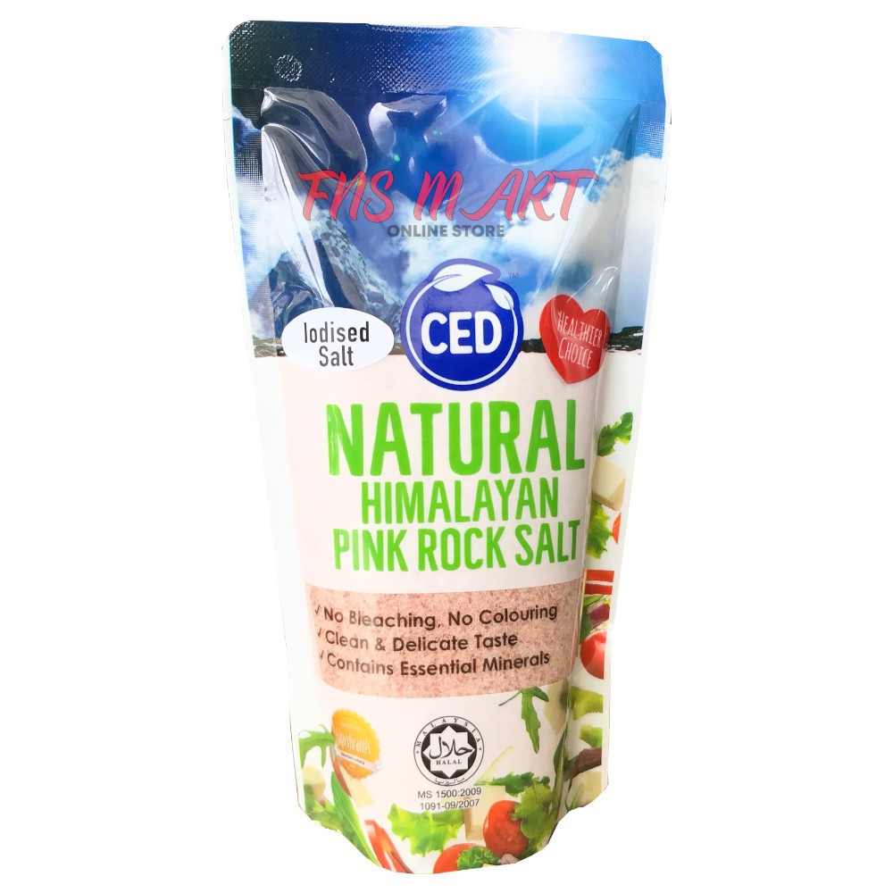 500g Garam Himalaya Pink Semulajadi CED Natural Pink Himalayan Rock