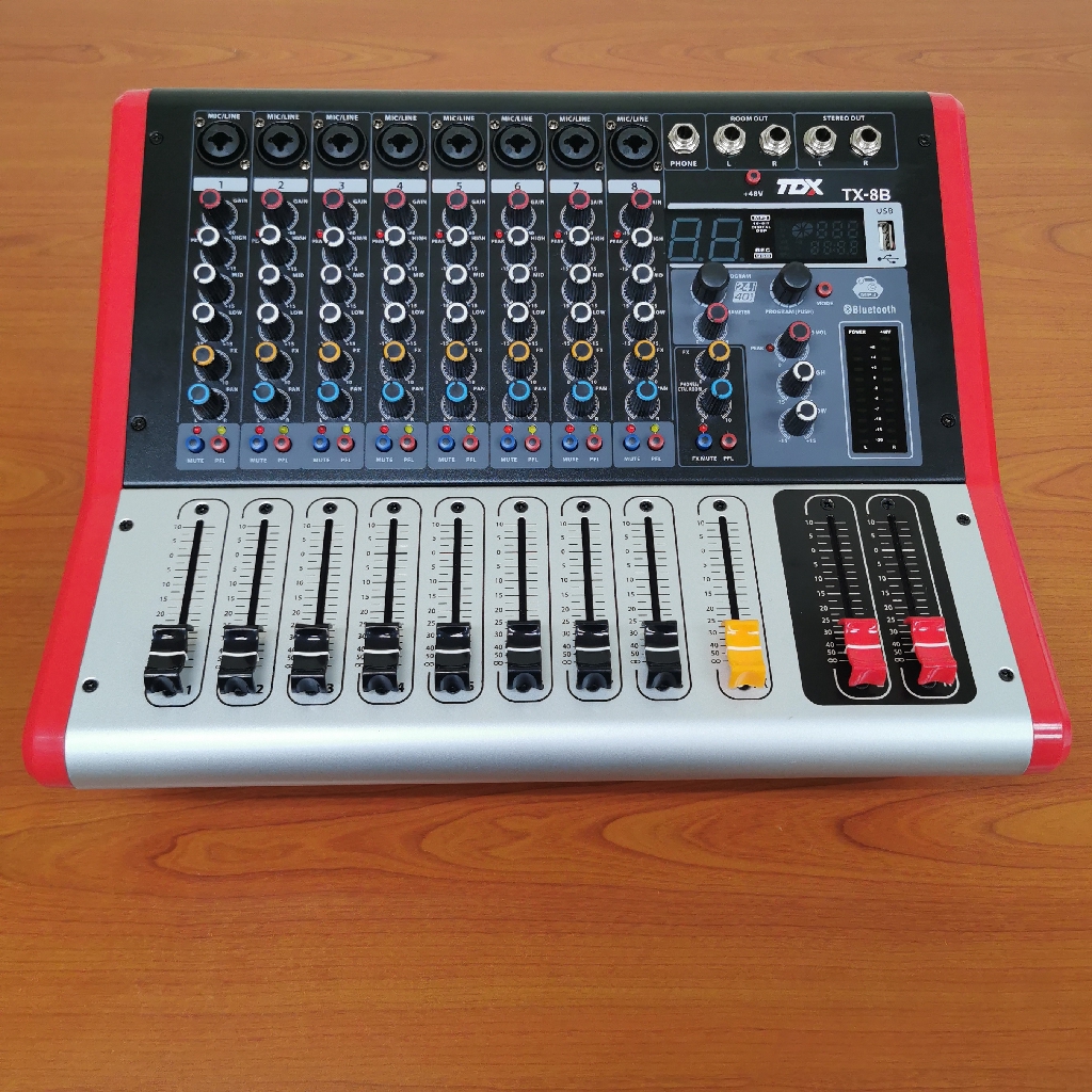 TDX TX8B 8Channel Compact Power Mixer 350W x2 Shopee Malaysia