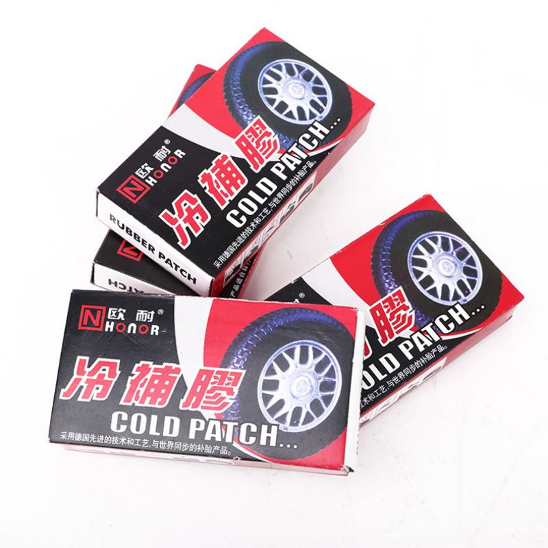 Bicycle Bike Tire Tyre Tube Puncture Repair Kit Tool Rubber Cold Patch