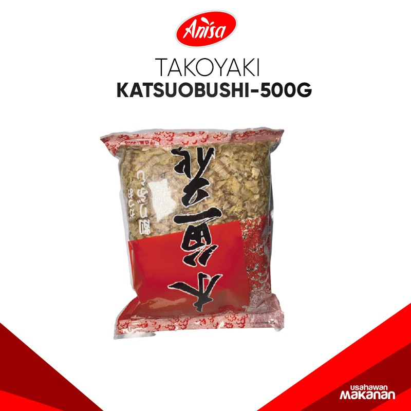 Bonito Flakes Katsuobushi Halal 500G FOR TAKOYAKI 500GM (UDC175
