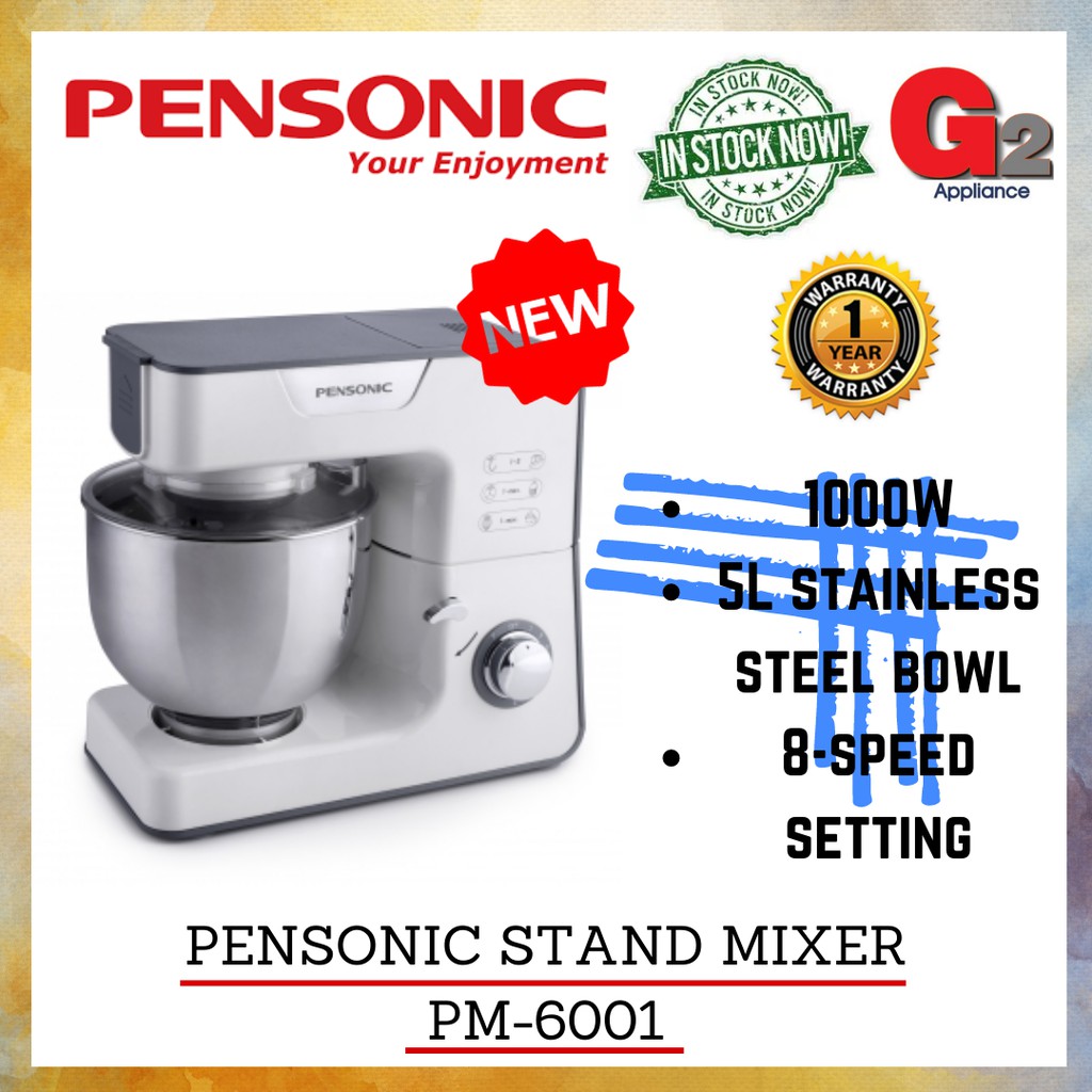 PENSONIC STAND MIXER PM6001 5L