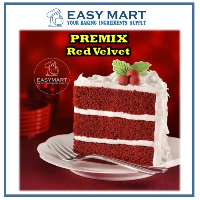 PREMIUM 500g Chocolate Moist Cake Tepung Premix Red Velvet Cake 500g Tepung Kek Segera Shopee