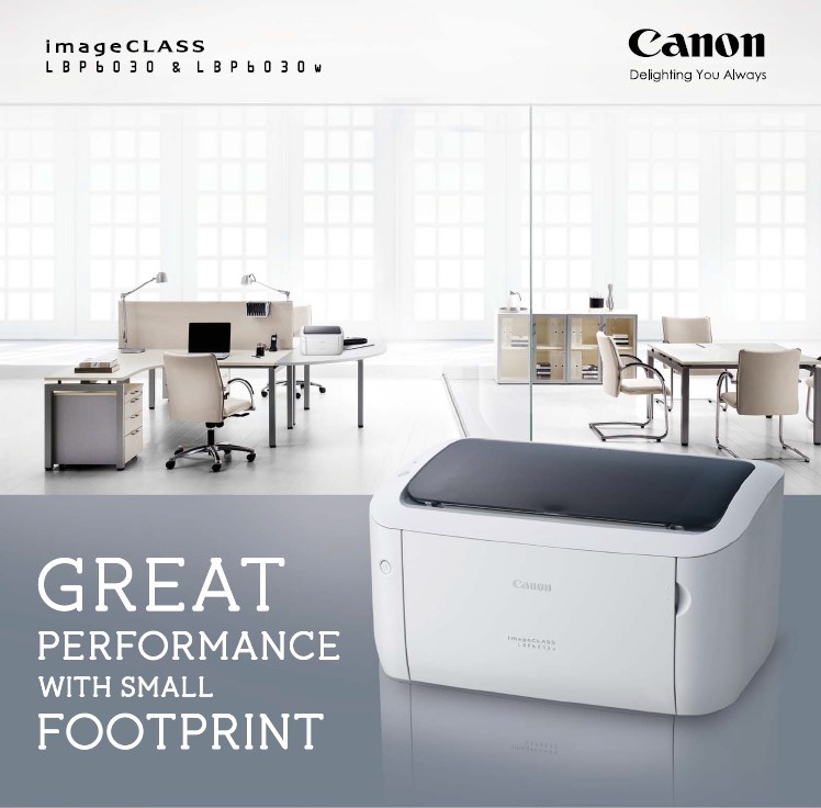 Canon imageCLASS LBP6030 / LBP6030W Monochrome Laser Beam Printer