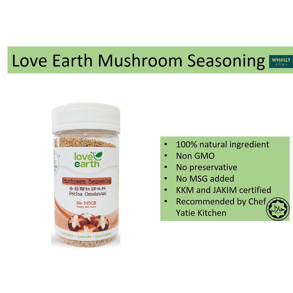 Love Earth Mushroom Seasoning Shopee Malaysia
