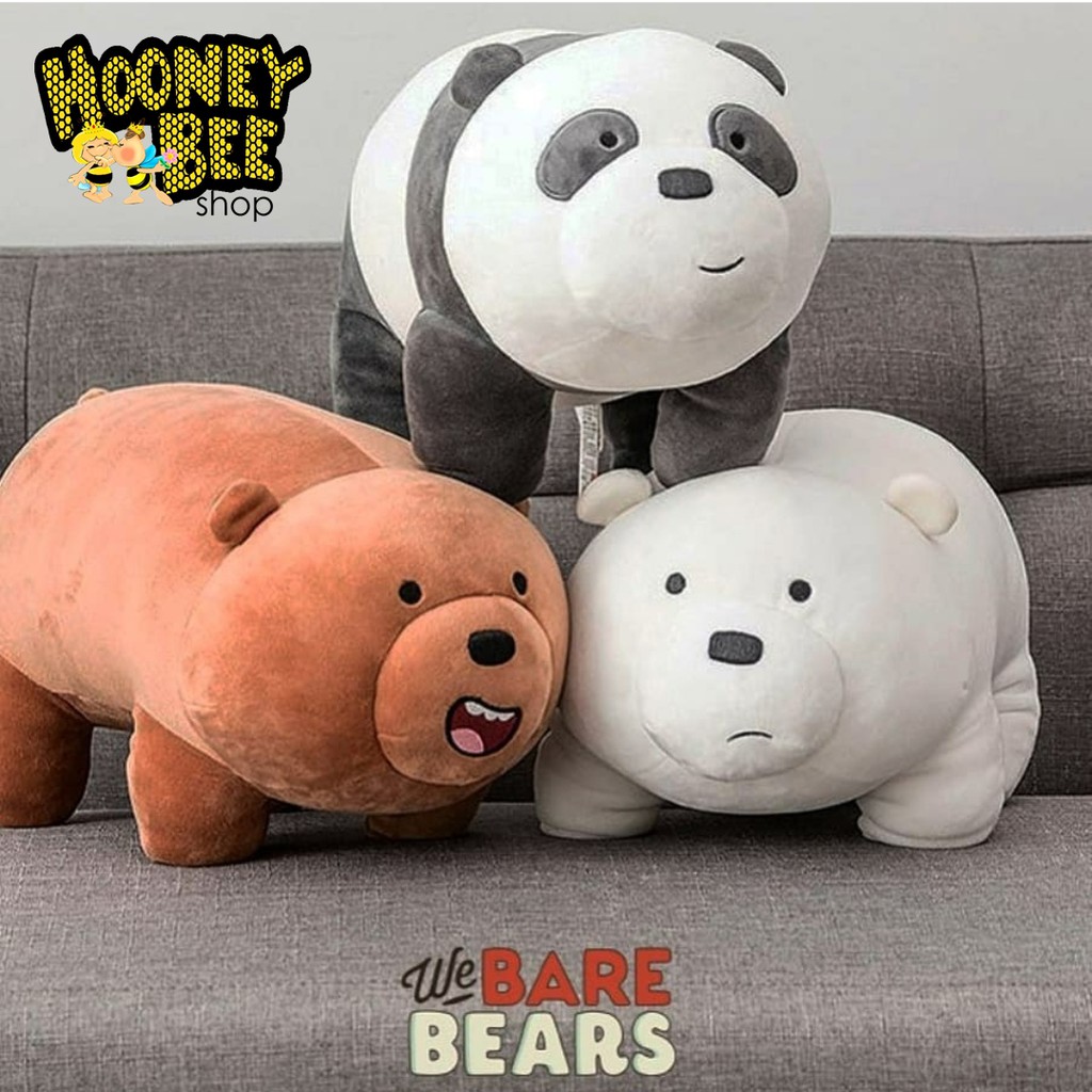 Original MINISO We bare bears 38cm ORIGINAL Soft Shopee Malaysia