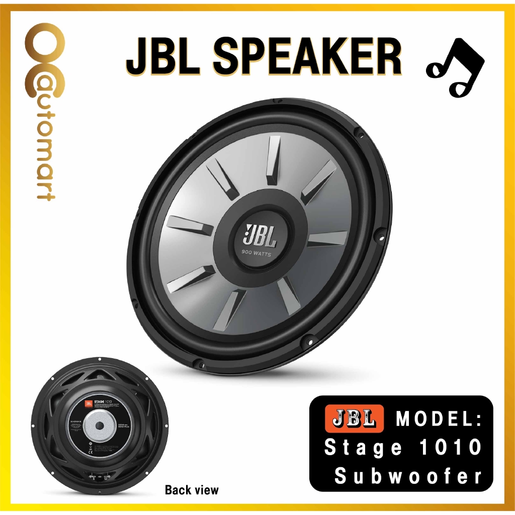 JBL Stage 1010 10" Car Audio Subwoofer Shopee Malaysia