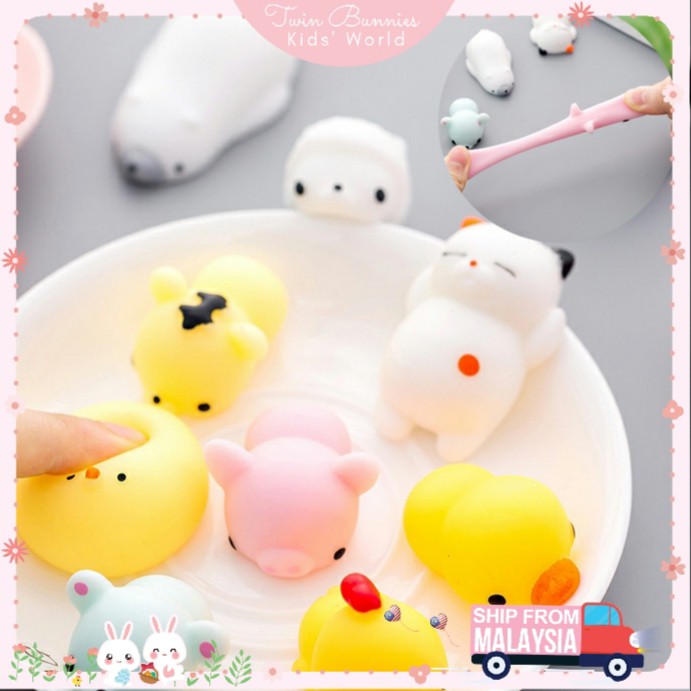 Squishy Mochi Squeeze Stress Reliever Toys Healing Toy for