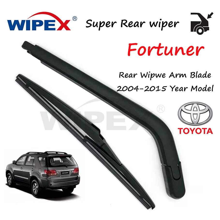 Toyota fortuner Rear Wiper arm Blade JAPAN Quality for 20042015 YEAR Model fortuner Car Back