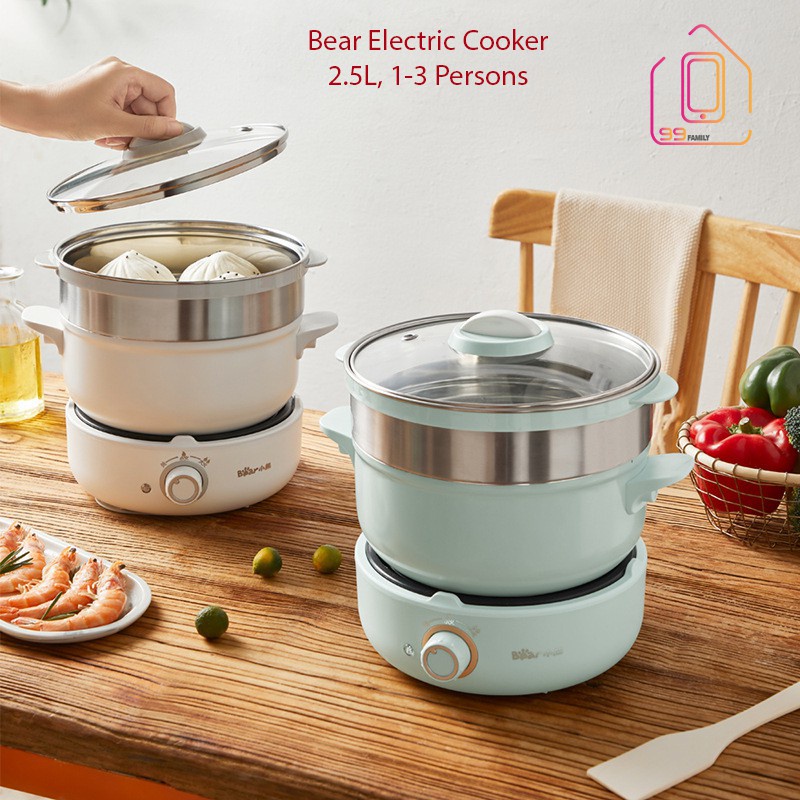 Bear electric hot pot DHGB25Z1 twopart electric hot pot 2.5liter