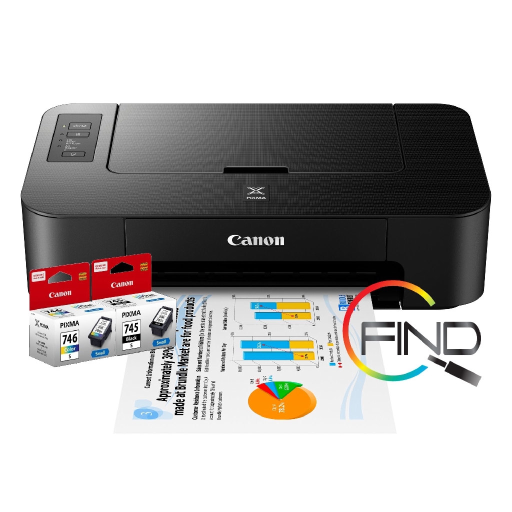 CANON PIXMA TS207 SINGLEFUNCTION PRINTER Support 4R Borderless Photo