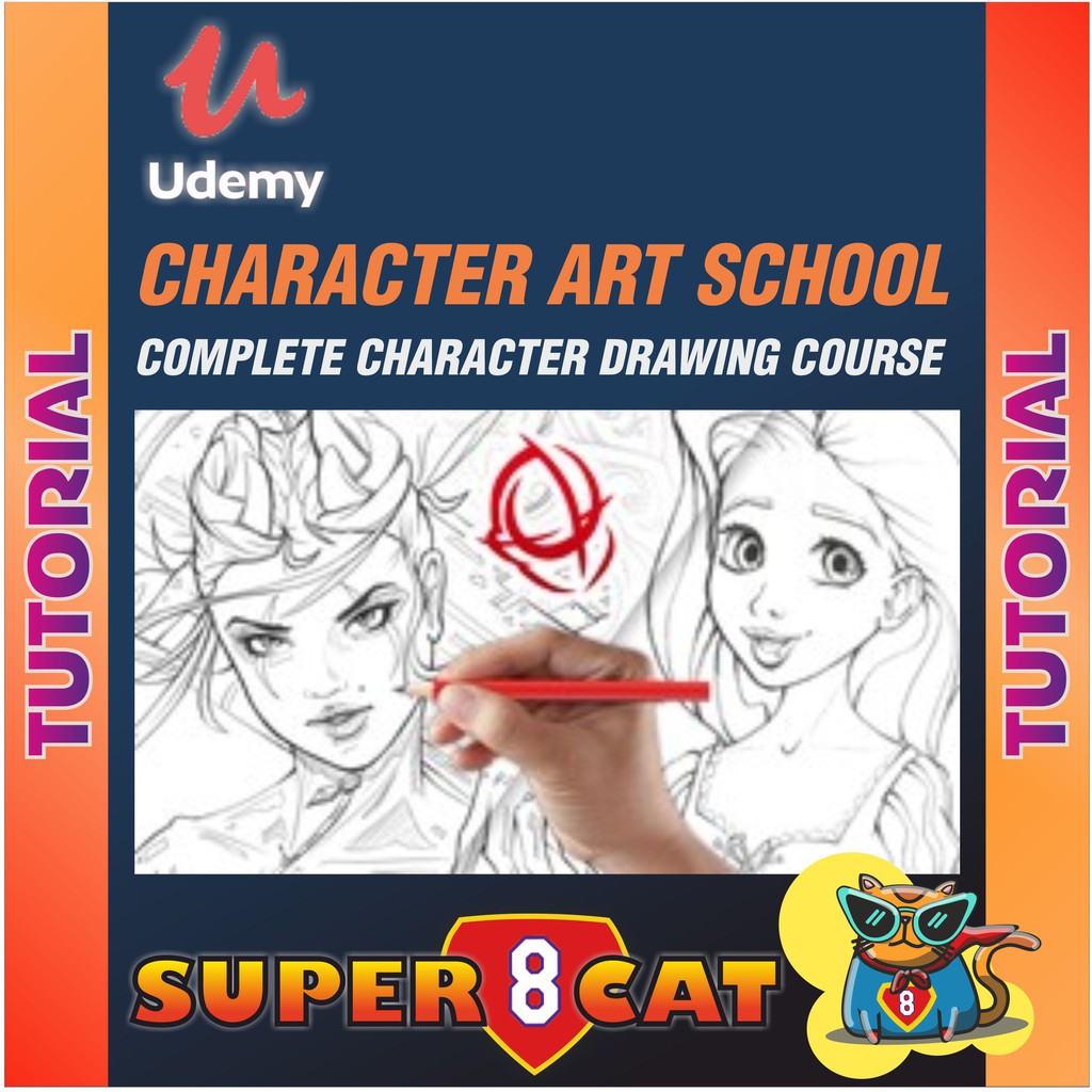[FULL TUTORIAL] UDEMY CHARACTER ART SCHOOL COMPLETE CHARACTER DRAWING