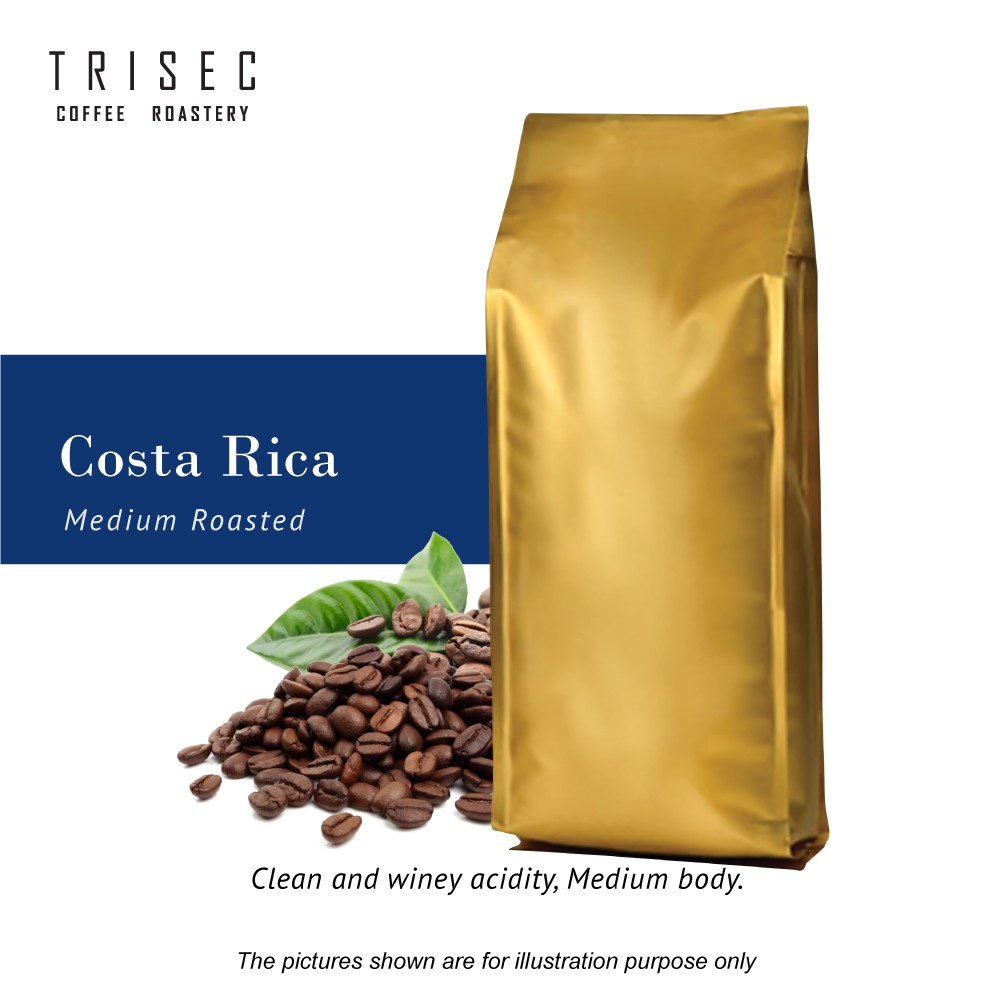 COSTA RICA COFFEE BEAN MEDIUM ROAST (500G) Shopee Malaysia