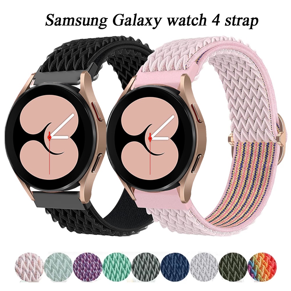 Samsung Galaxy Watch 4 strap 40mm 44mm 42mm 46mm Nylon strap Samsung