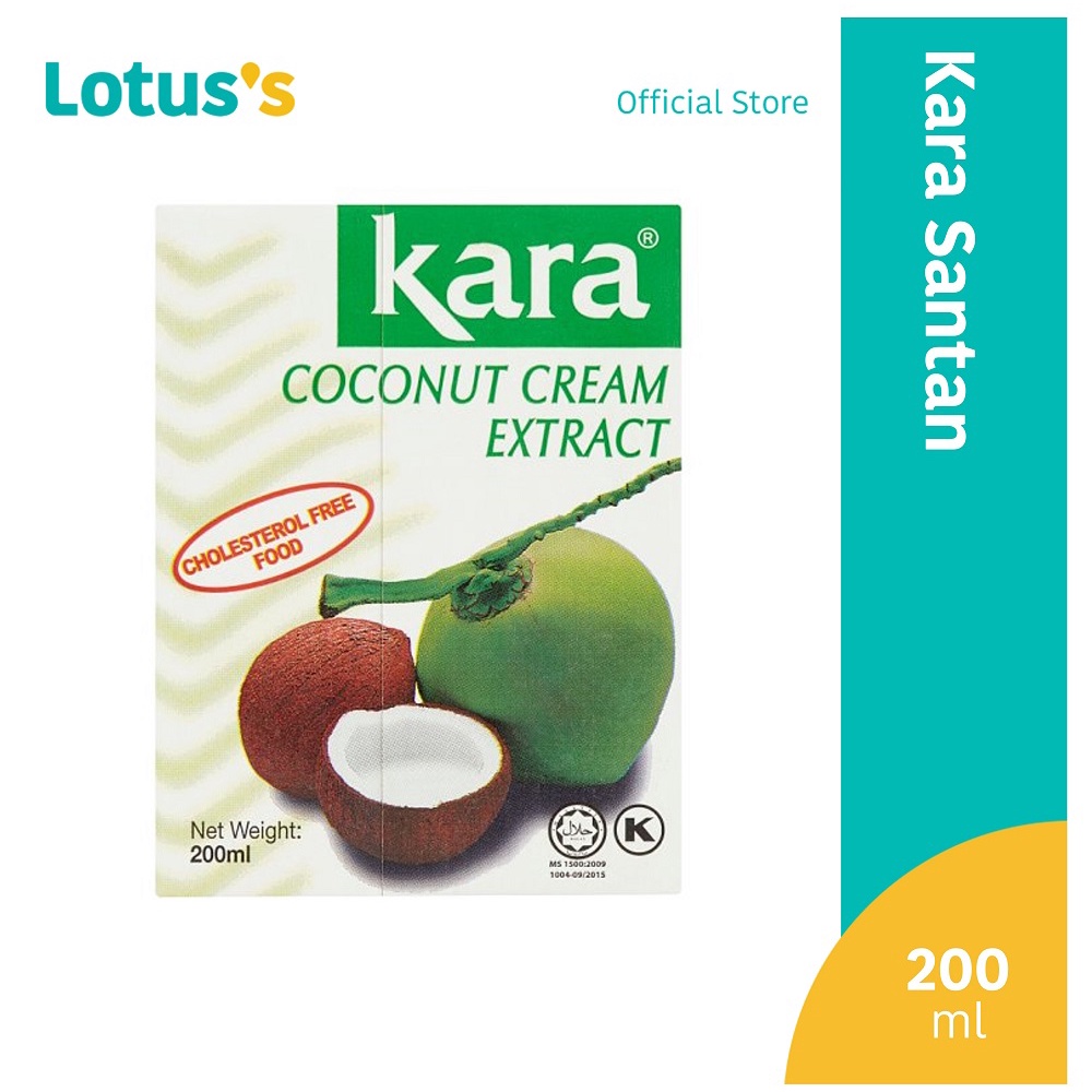 Kara Coconut Cream Extract 200ml Shopee Malaysia