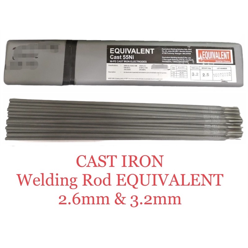 Cast Iron Welding Rod EQUIVALENT ( Cast Iron Welding Electrode