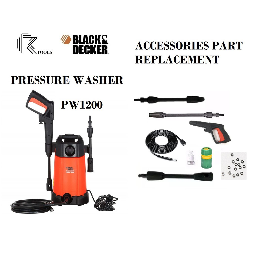 BLACK DECKER PW1200 HIGH PRESSURE WASHER ACCESSORIES WATERJET EXTENSION
