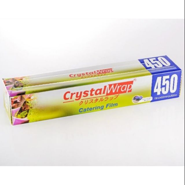 CRYSTAL WRAP CATERING FILM 18 X 300M / WRAPPING FOOD / (18INCI