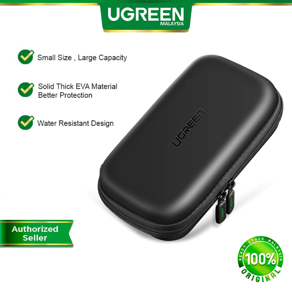 UGREEN Hard Disk Powerbank Storage Bag Travel Storage Case Waterproof