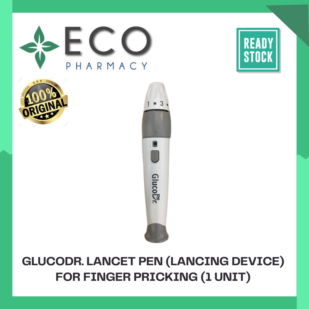 GlucoDr. Lancet Pen (Lancing Device) For Finger Pricking (1 Unit