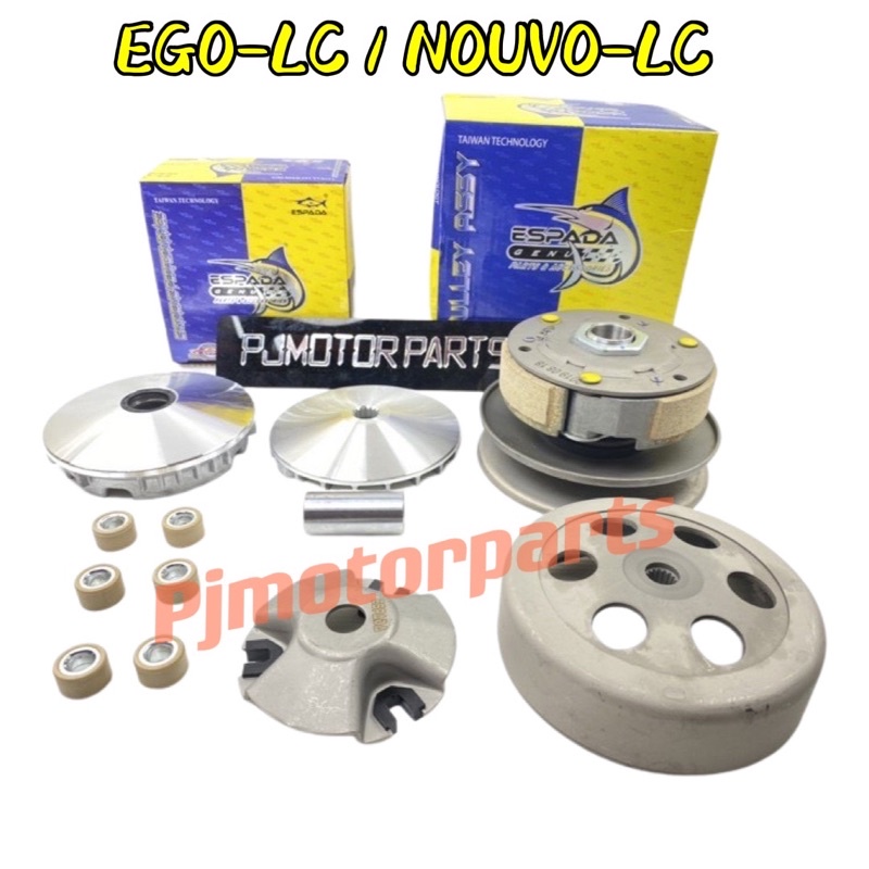 Ego LC EGOLC Fi Nouvo LC (Original Espada) Movable Driven Kit Pulley