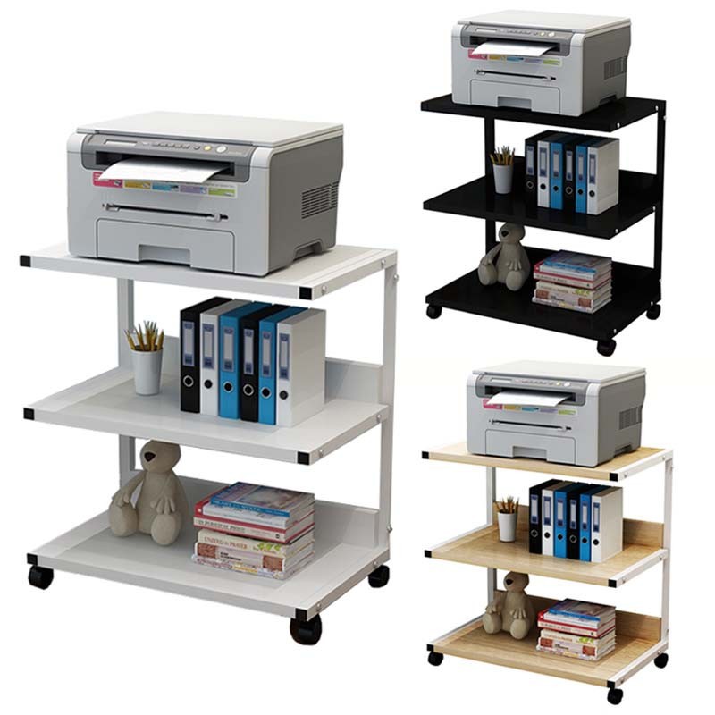 3 Layer Printer Desktop Rack Office Furniture Finance Room MultiLayer