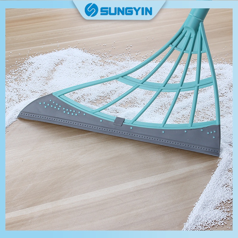 魔术扫把 刮地 刮水 Magic Broom Dry & Wet Floor Sweeper Mop Cleaning Wiper