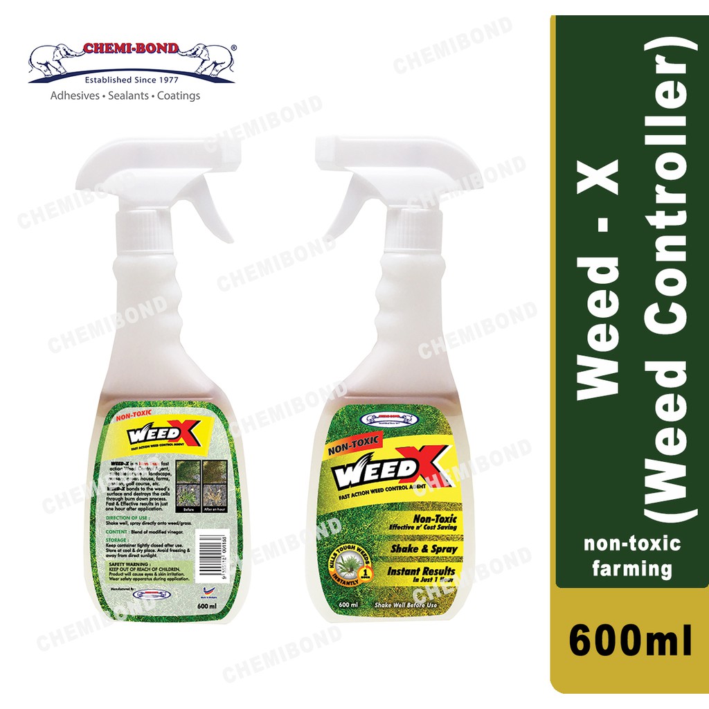 CHEMIBOND NONTOXIC Weed Controller WeedX I Weed killer 600ml spray