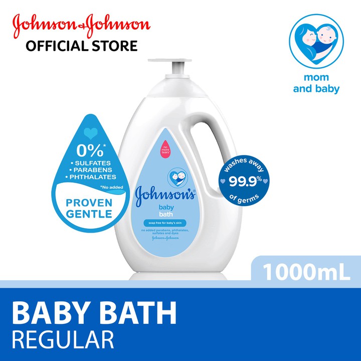 Johnson's Baby Regular Bath (1000ml) Shopee Malaysia