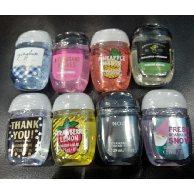 Bath and body works pocketbac cleansing hand gel hand sanitizer