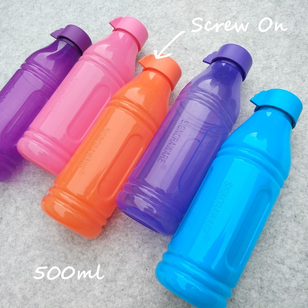 SIGNORAWARE 500ml Triangle Aqua Drinking Water Bottle Tumbler BPA free Botol Air Minum