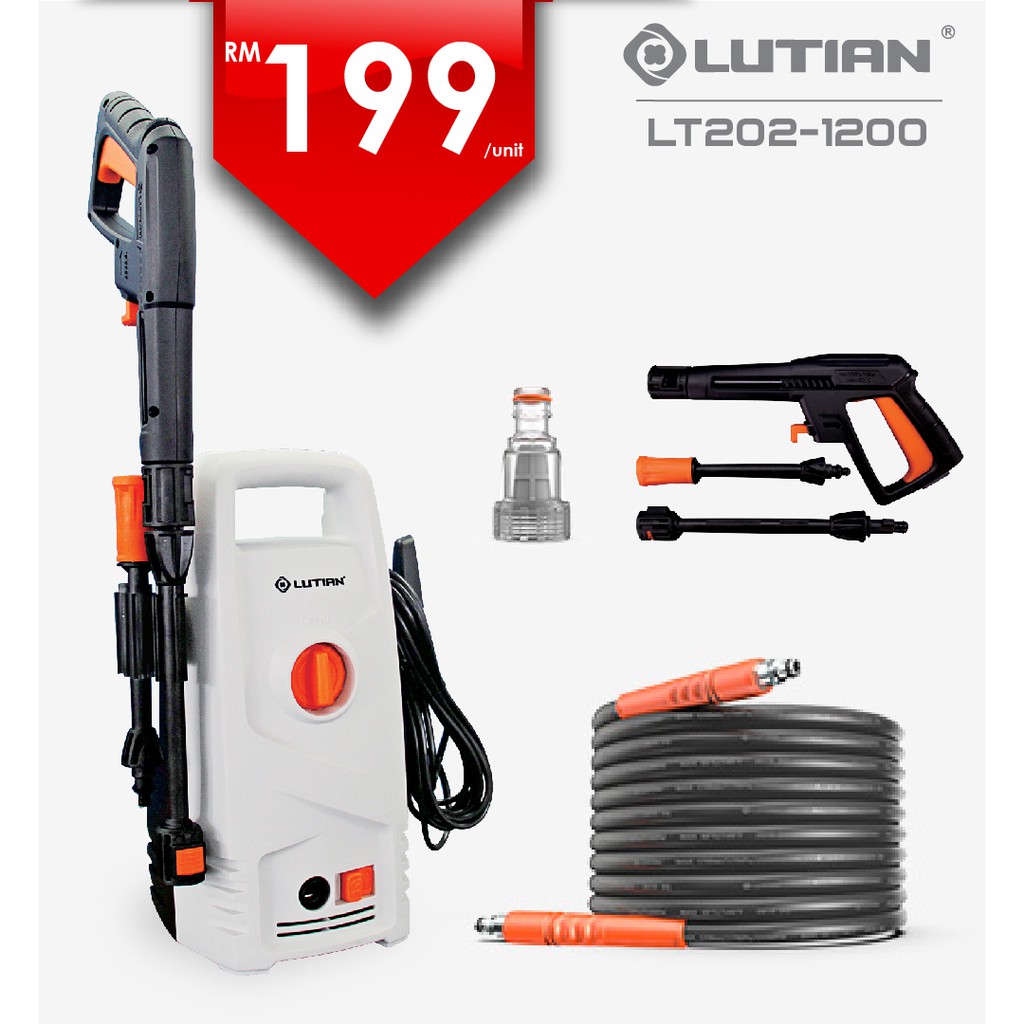 Lutian High Pressure Cleaner Water Jet Sprayer Vertical