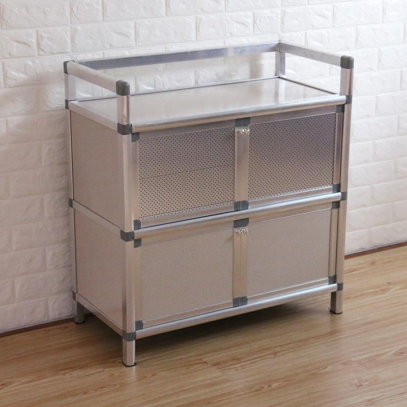 Dining side tea stainless steel multifunction cupboard kitchen